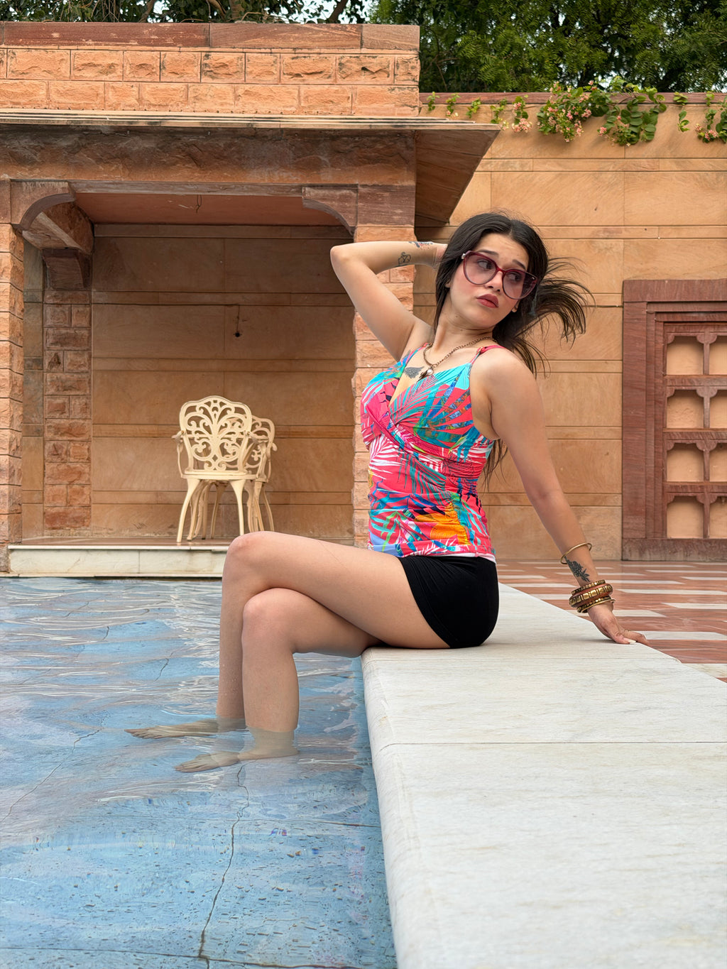 Slim Fit Swimming Costume