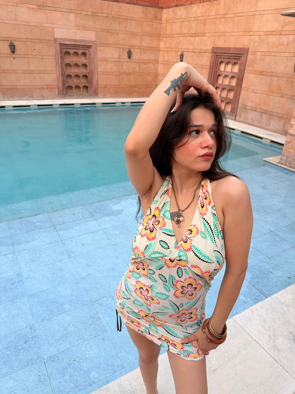 Slim Fit Swimming Costume