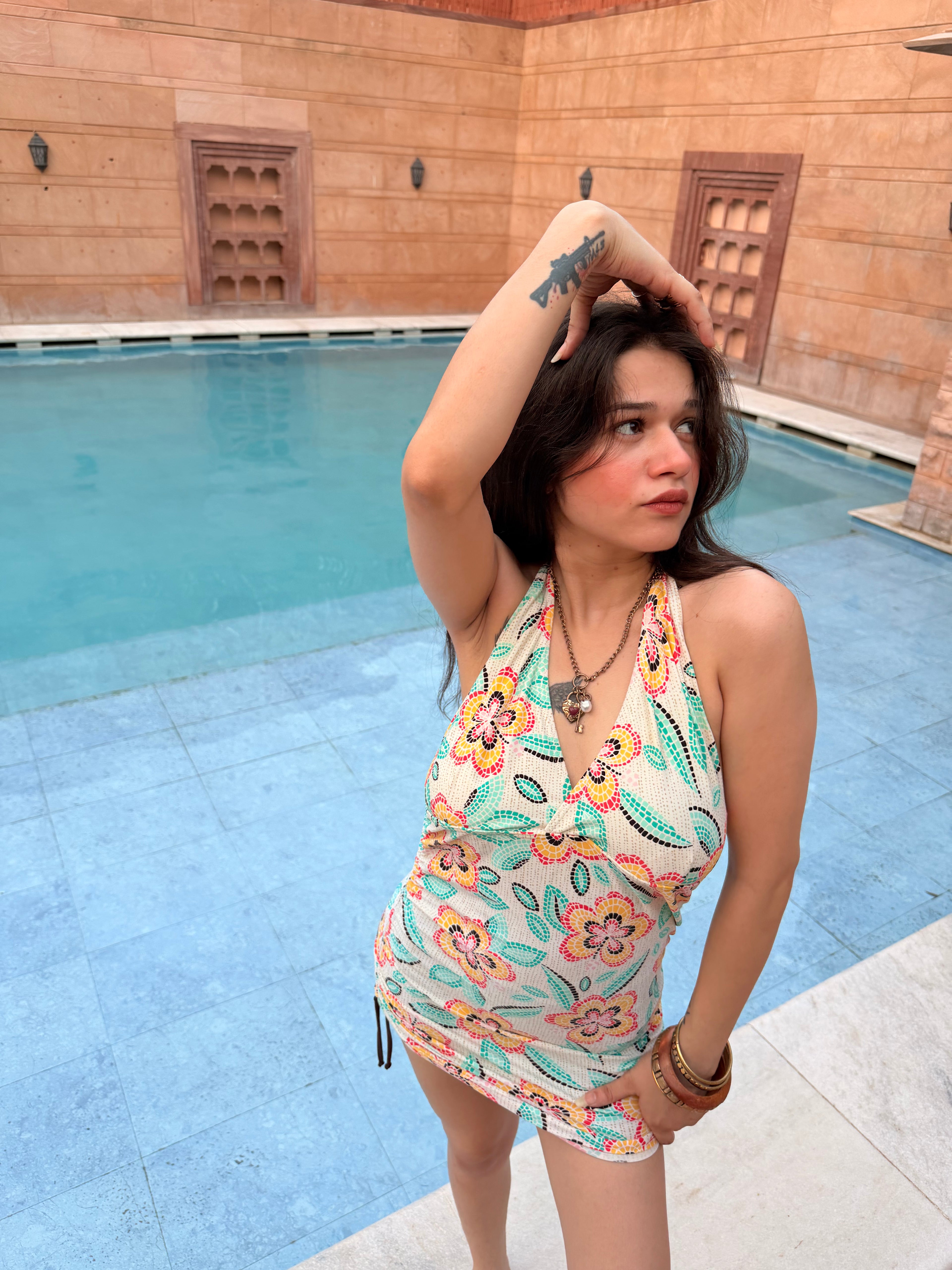 Slim Fit Swimming Costume