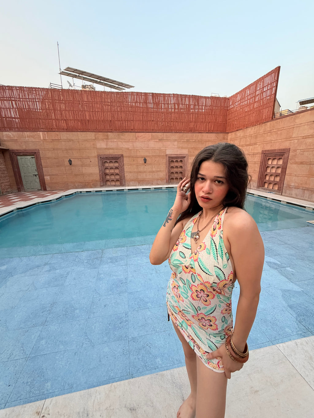 Slim Fit Swimming Costume