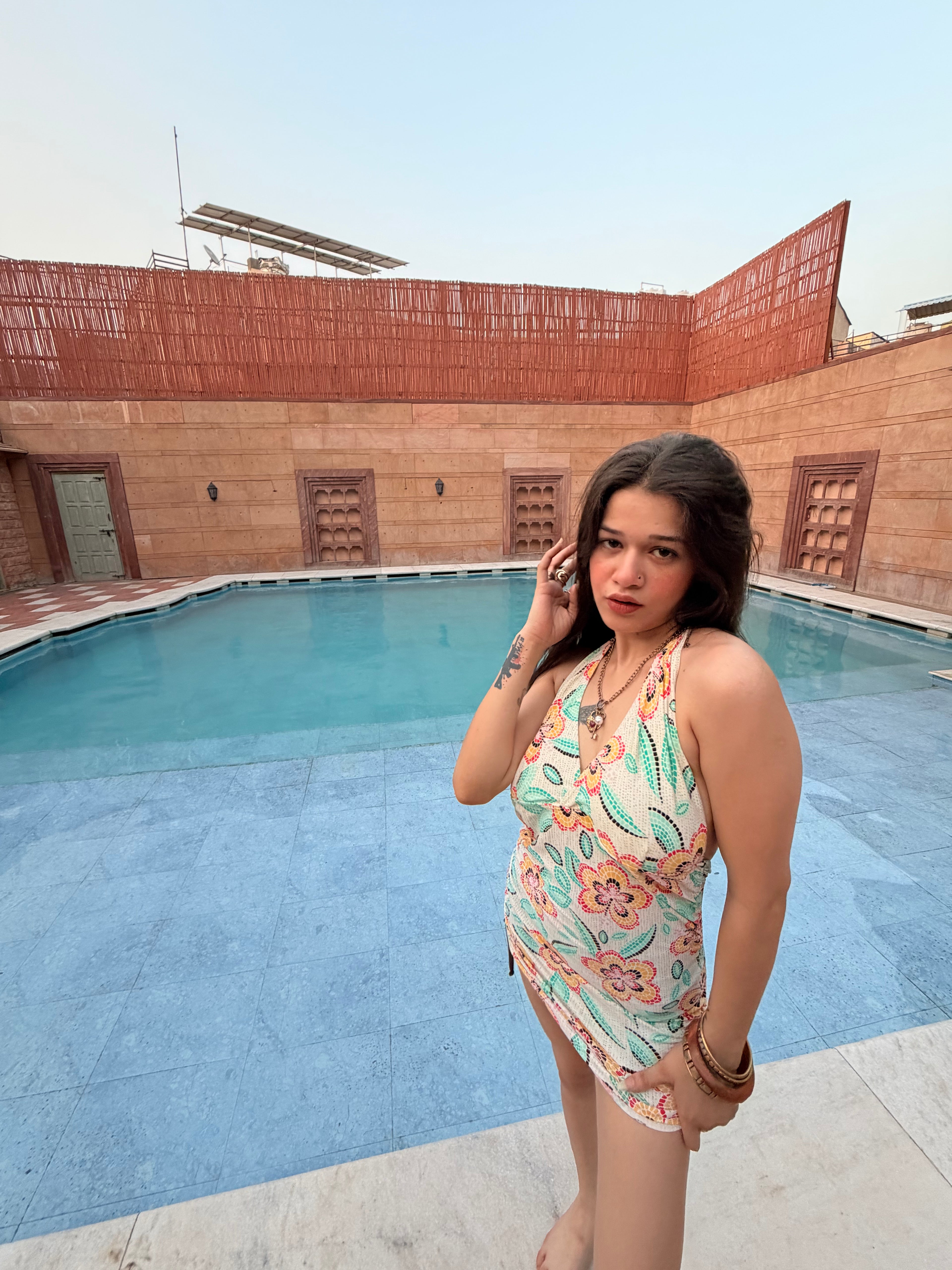 Slim Fit Swimming Costume