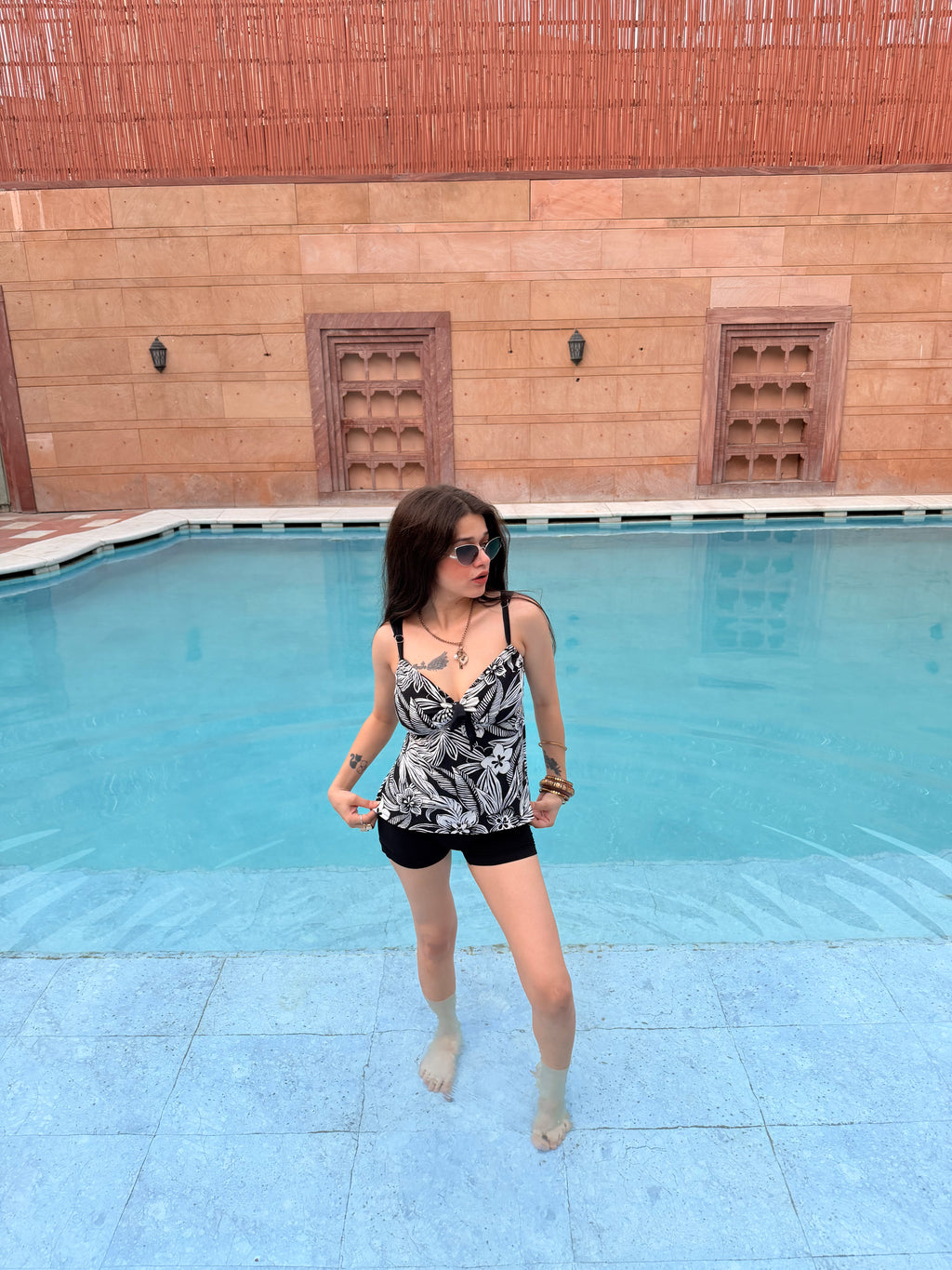 Slim Fit Swimming Costume