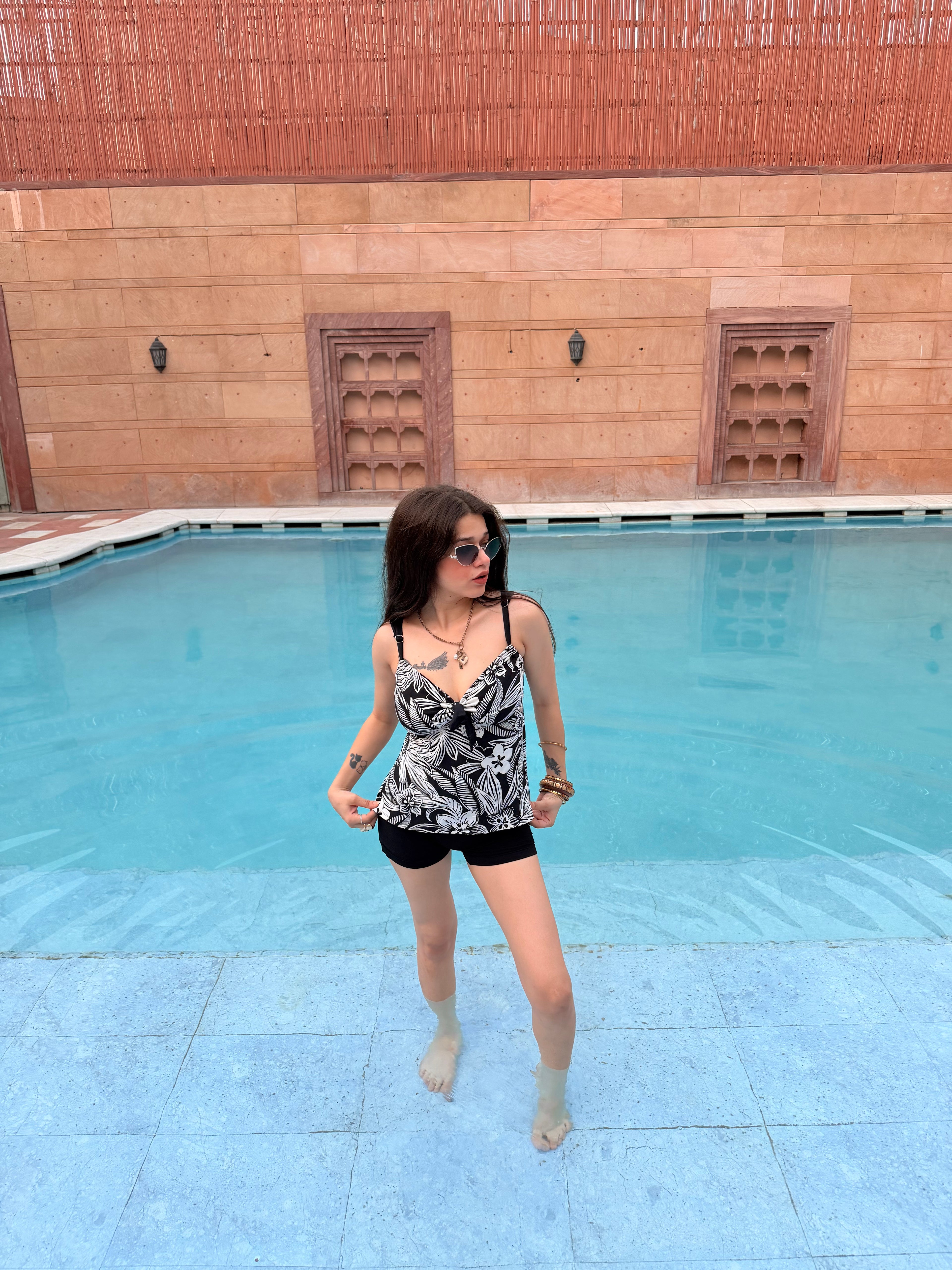 Slim Fit Swimming Costume