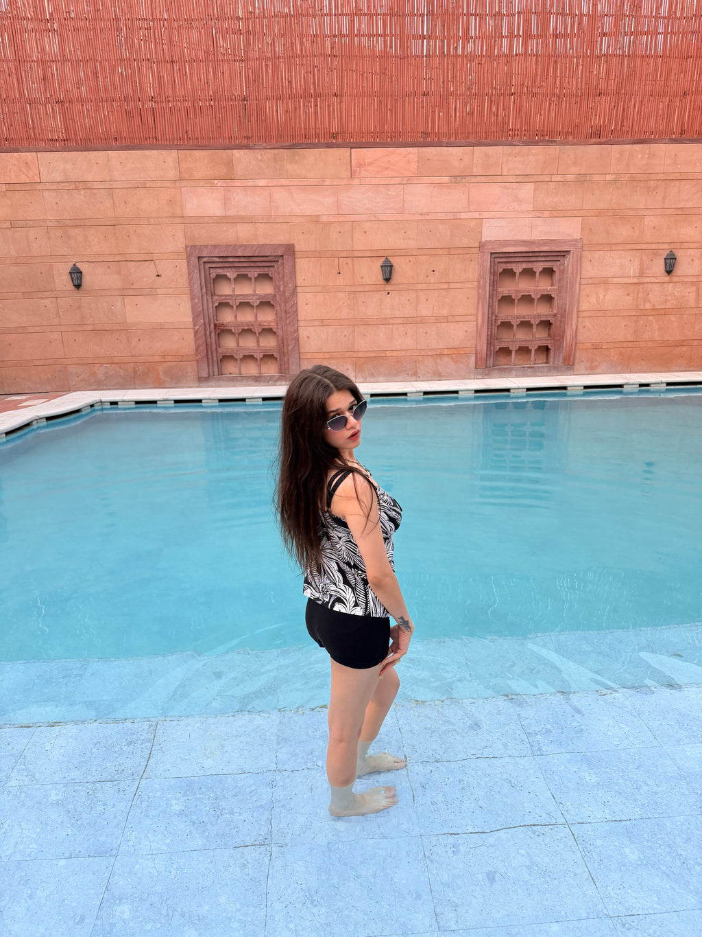 Slim Fit Swimming Costume