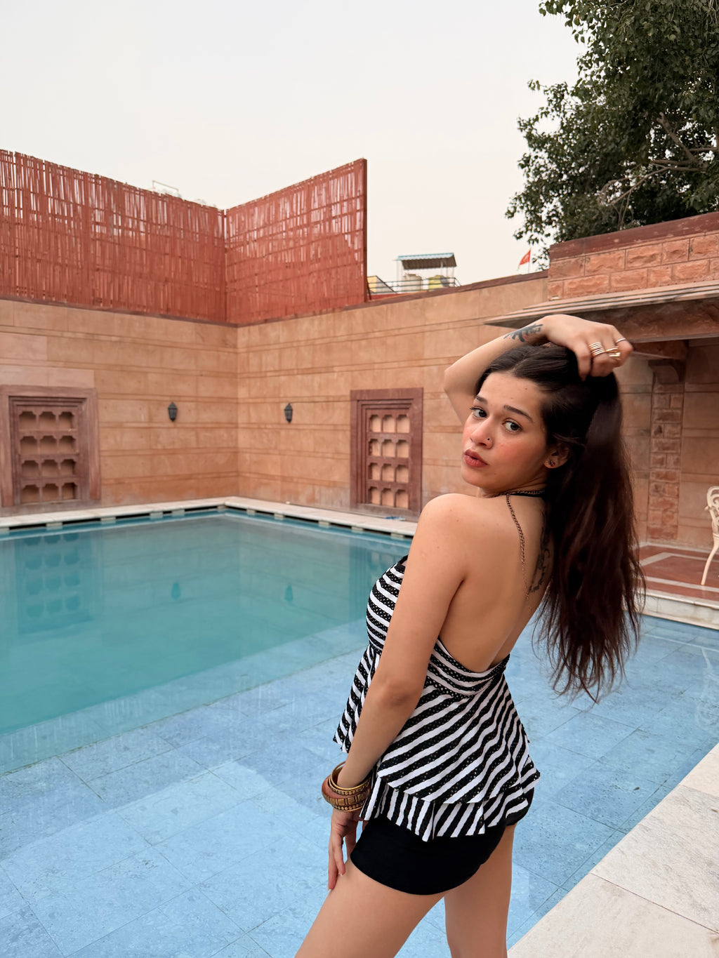 Slim Fit Swimming Costume