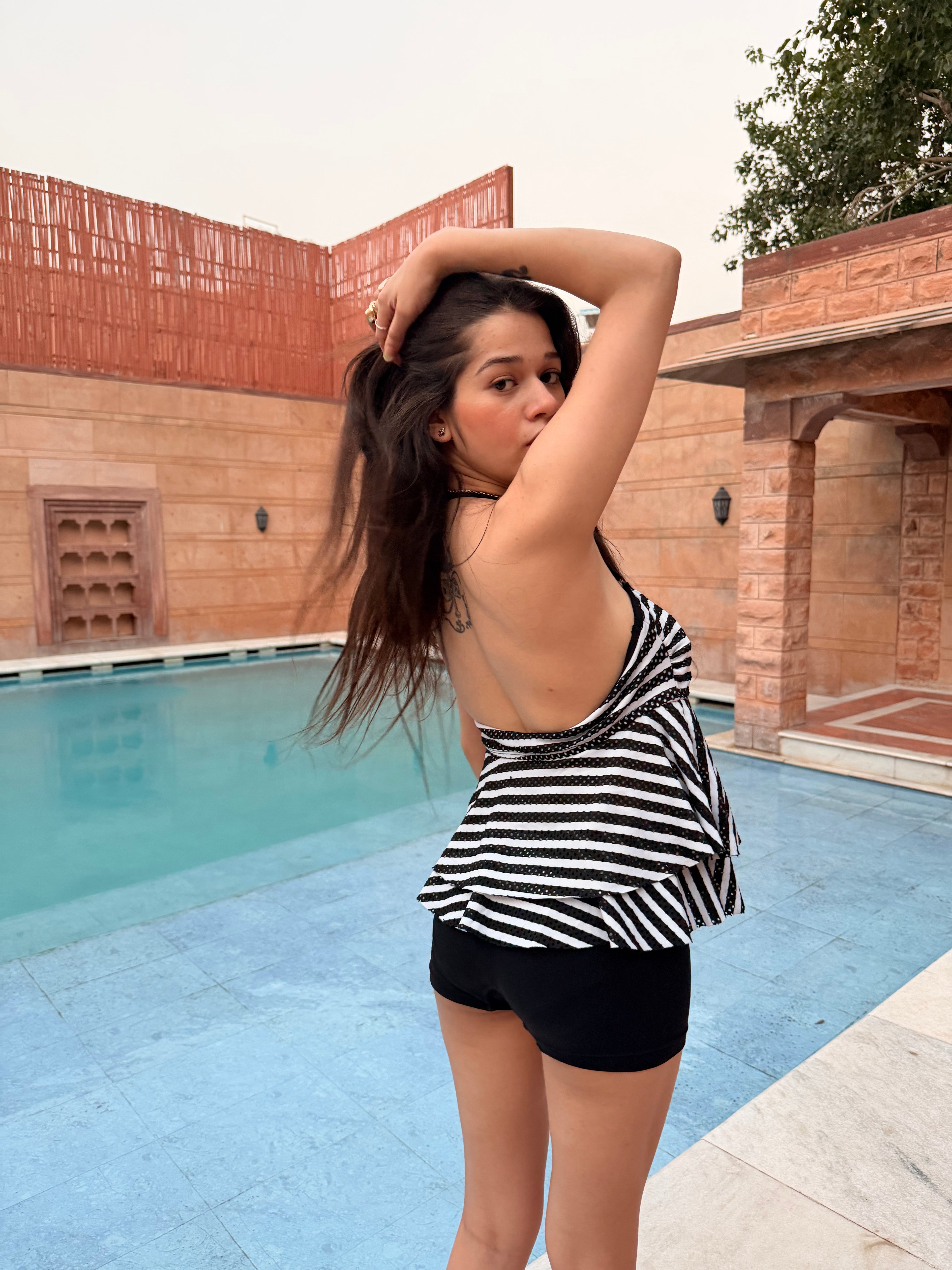 Slim Fit Swimming Costume